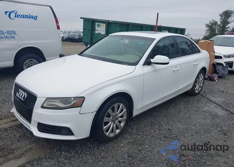 2010 Audi A4 2.0T Premium from USA, damaged, VIN WAUEFAFL3AN010325
